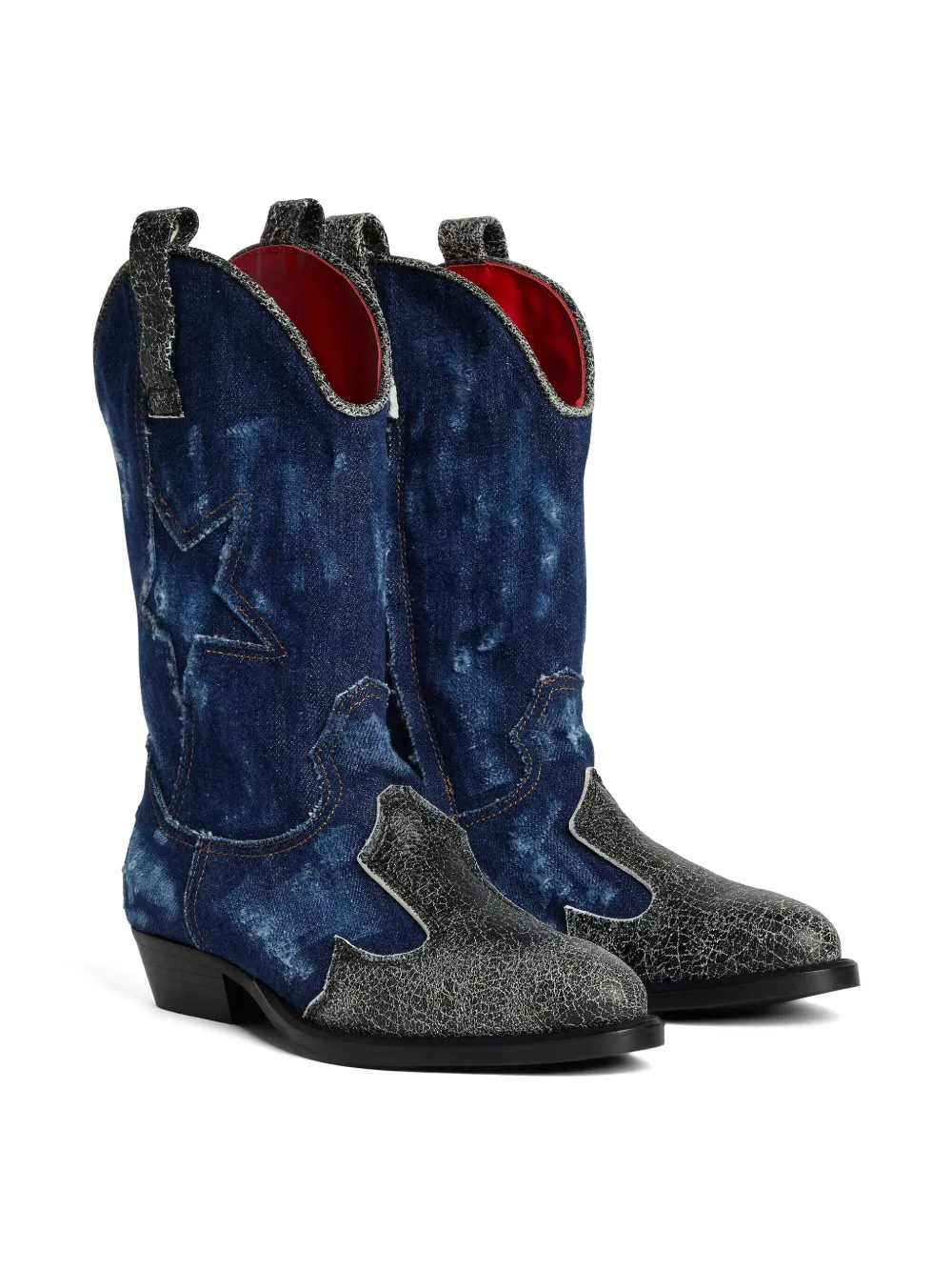 

Джинсовые сапоги DSQUARED2 KIDS, синий
