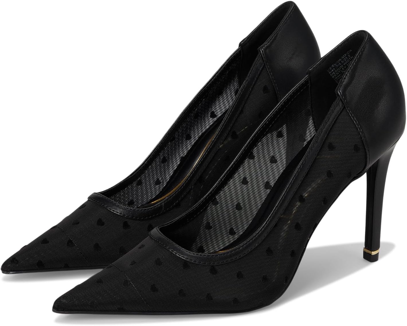 Туфли Kenneth Cole New York Bentley 100, цвет Black/Black Mesh