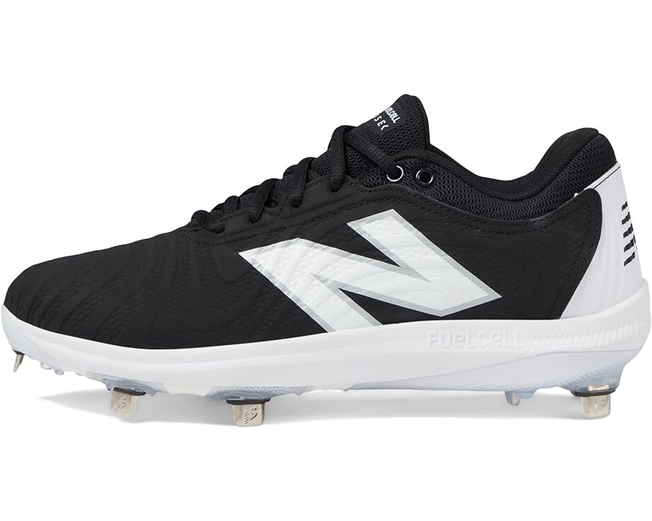 Кроссовки New Balance FuelCell FUSE v4 Metal, цвет Black/Optic White — фото 4