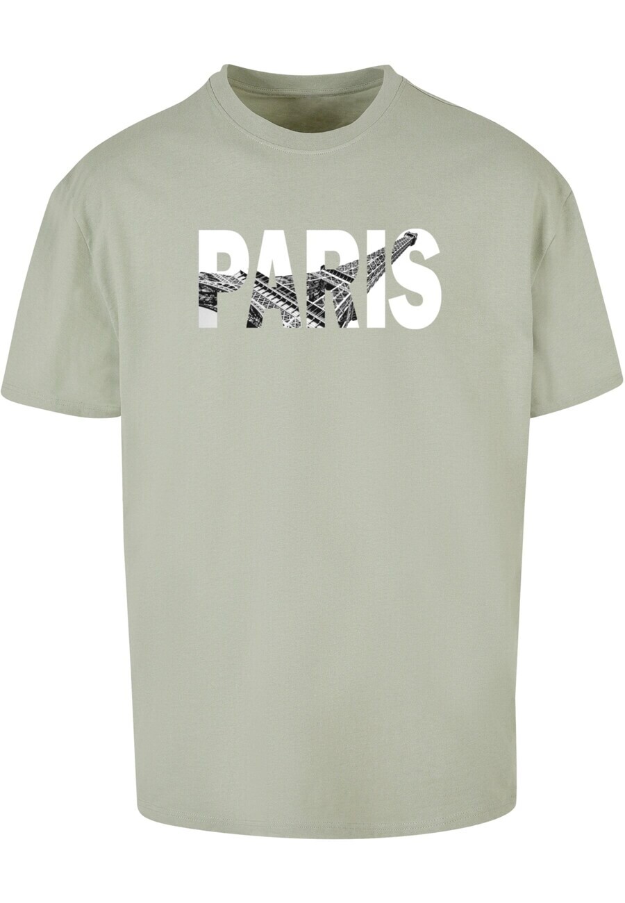 

Футболка Merchcode PARIS EIFFEL TOWER, цвет Pastel Green