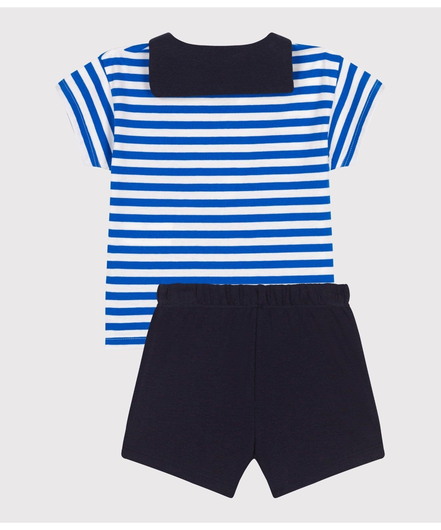 Детский комплект из 2 предметов PETIT BATEAU, Royal Blue/Navy — фото 3