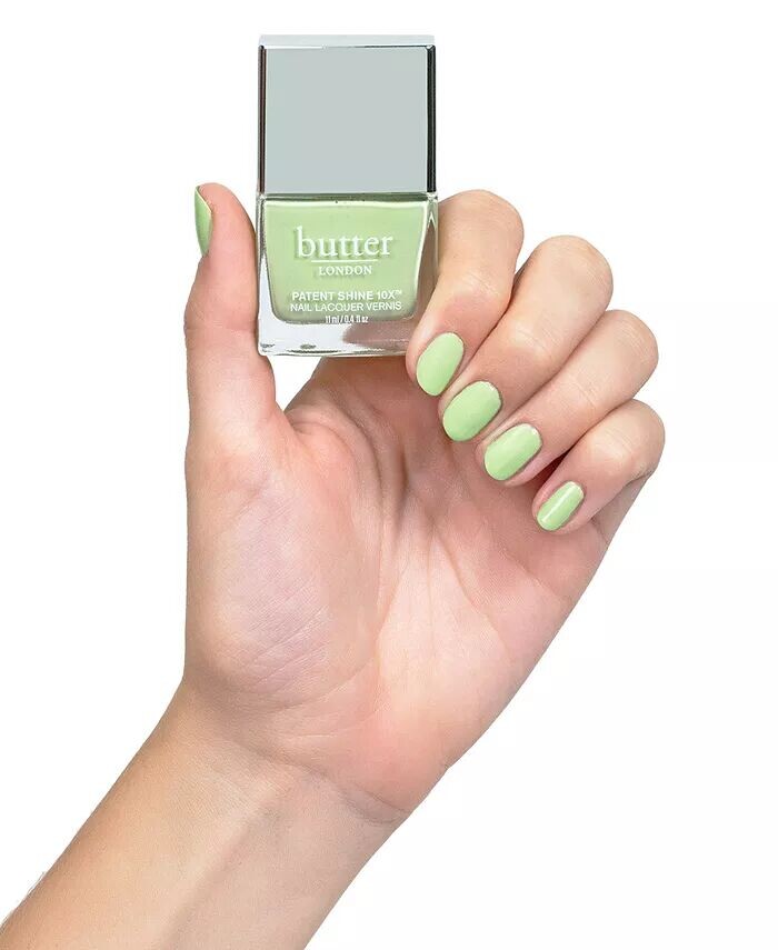 Лак для ногтей Patent Shine 10X, 0,4 унции Butter London, цвет Garden Party — фото 4