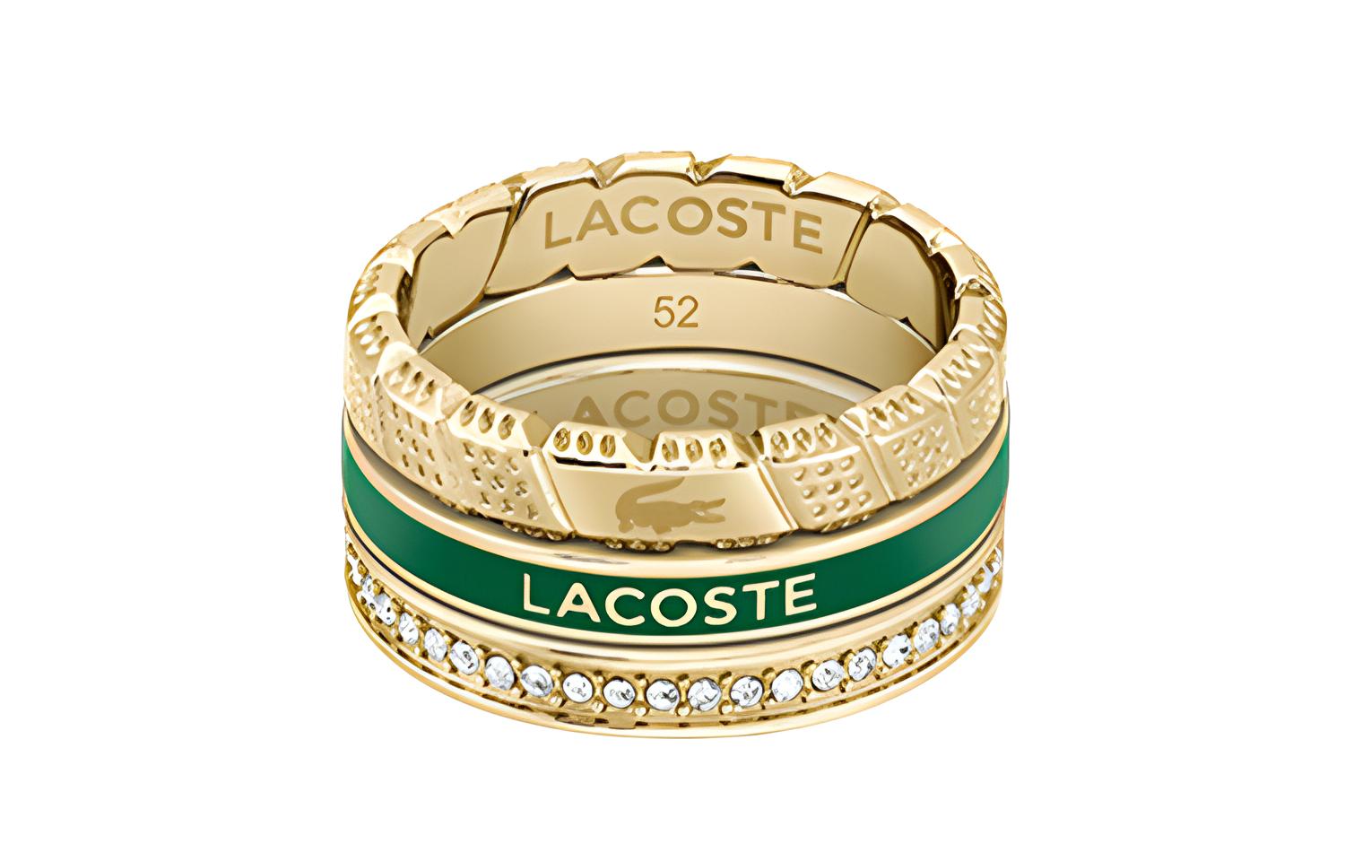 

Кольца из нержавеющей стали женские LACOSTE