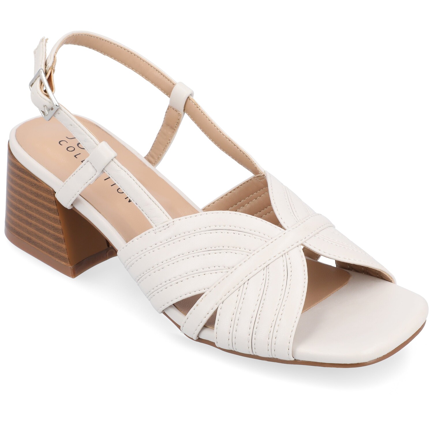 Женские сандалии Kirsi Journee Collection, цвет Bone
