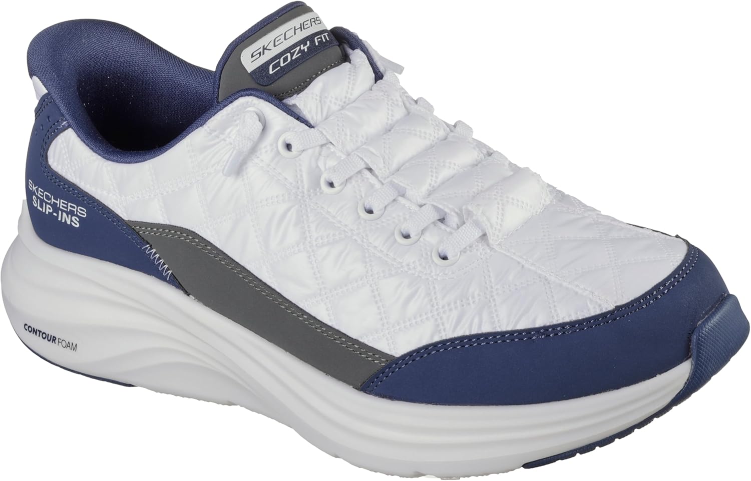 Мужские кроссовки Skechers Contour Foam Cozy Fit Hands Free Slip-in — фото 4