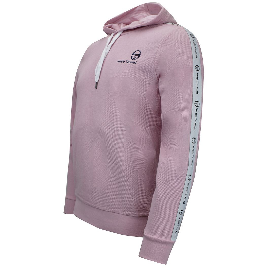 

Худи с длинными рукавами и тесьмой девок Sergio Tacchini, розовый