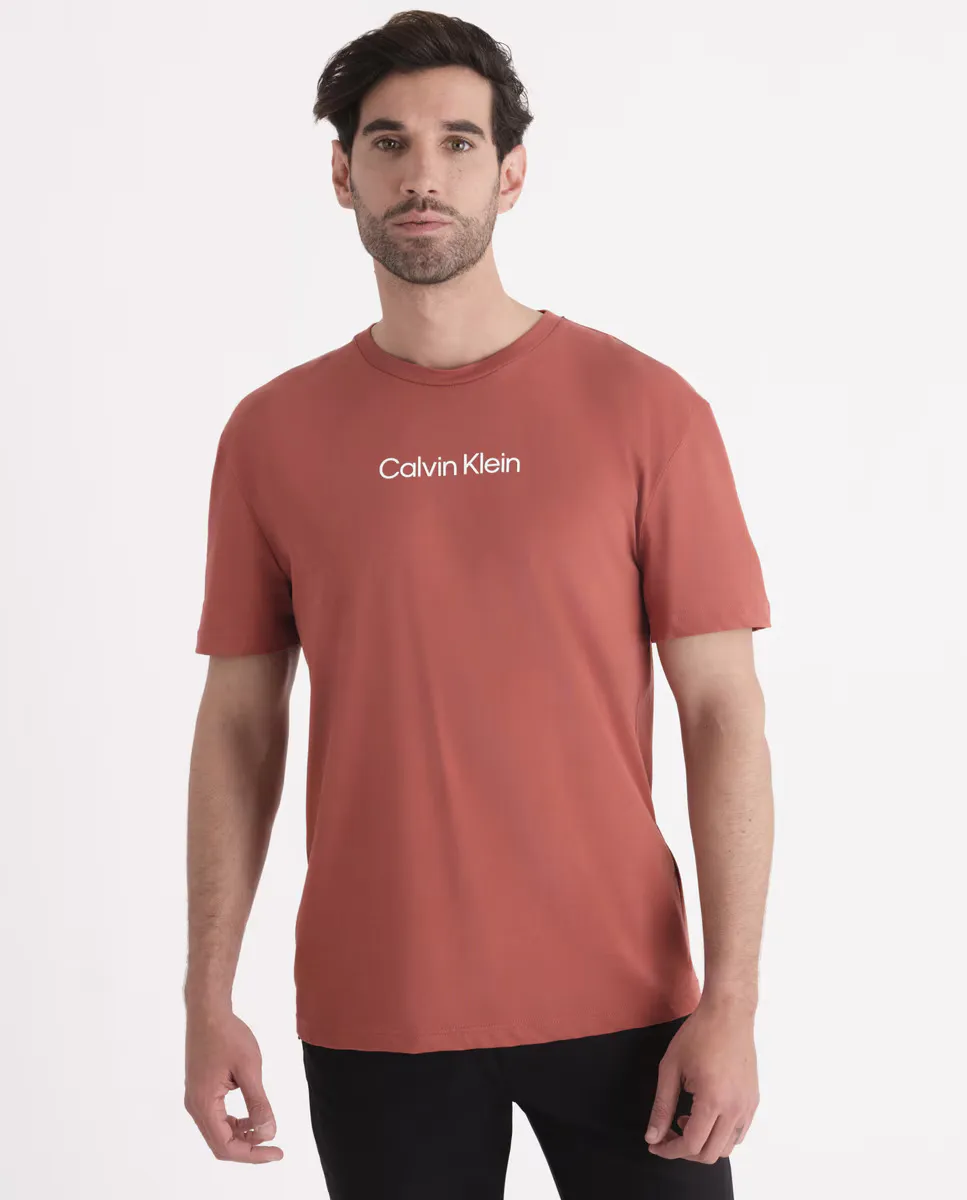 

Футболка мужская с логотипом Hero Calvin Klein, красный