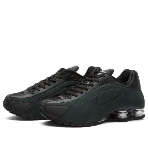 Shox r4 se 2 w кроссовки Nike, Black, Seaweed & Silver — фото 2