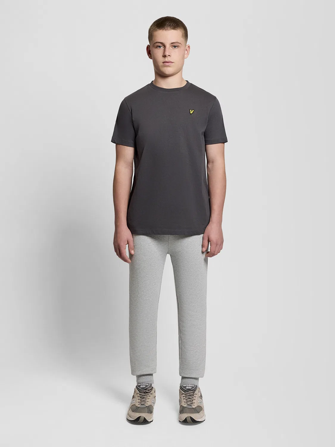Зауженные брюки Lyle & Scott, Grey — фото 3