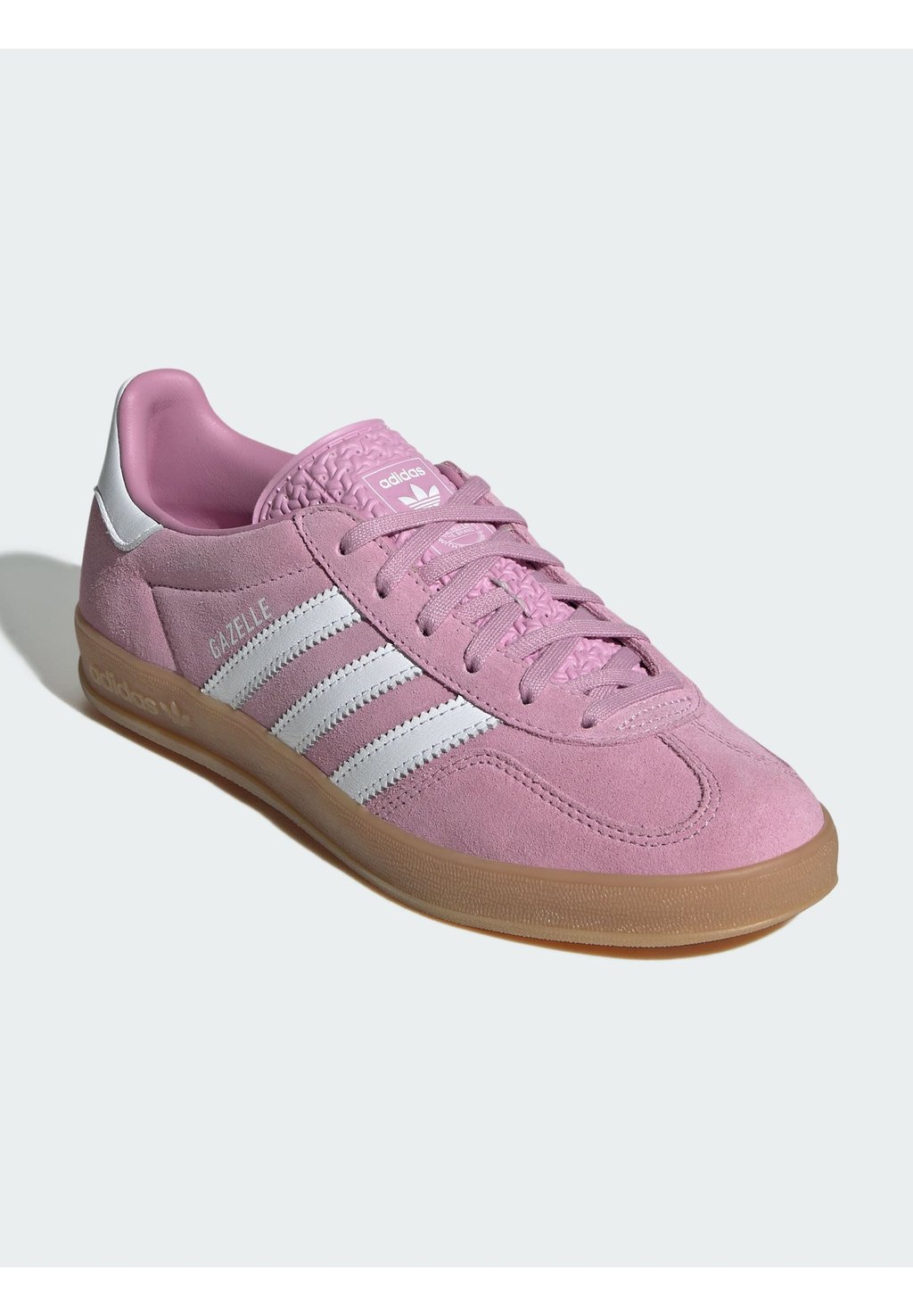 Низкие кеды GAZELLE INDOOR Adidas Originals, сиреневый — фото 2