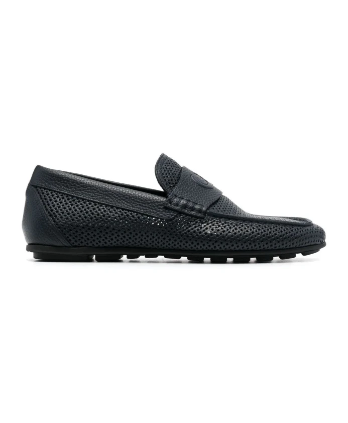 

Кожаные тапочки Casadei, синий