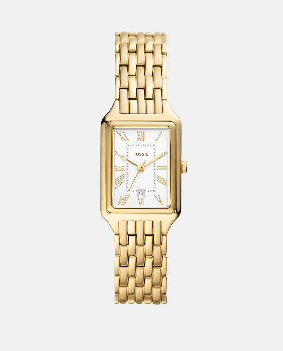 

Женские часы Raquel ES5220 из золотой стали Fossil, золотой