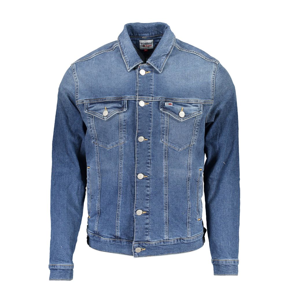 

Классическая синяя джинсовая куртка Tommy Hilfiger