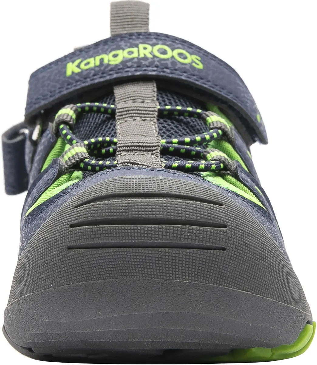 Сандалии KangaROOS "K-Trek", с застежкой-липучкой, цвет Navy-Lime — фото 2
