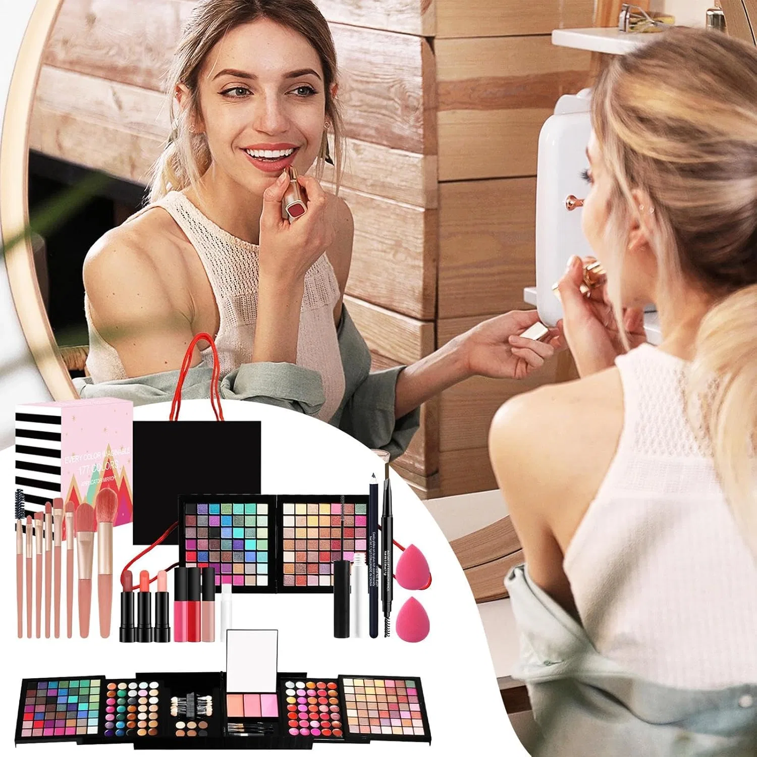 Набор косметики для начинающих Complete Makeup Kit, 0,5 кг — фото 4
