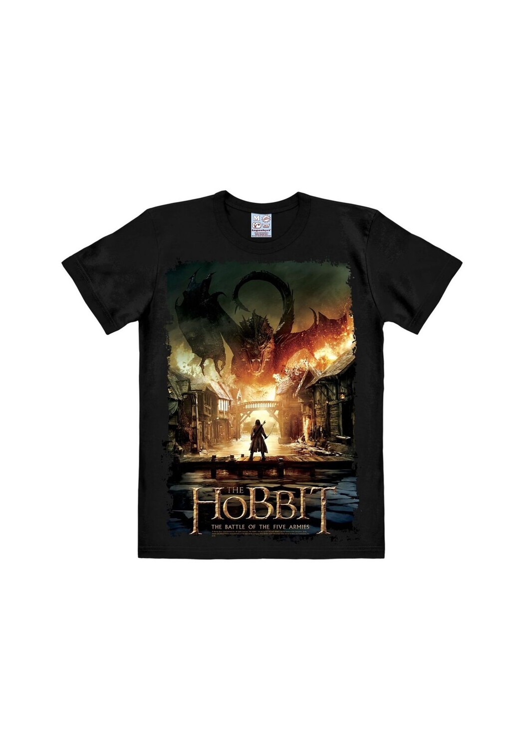 

Футболка Easyfit The Hobbit - Битва пяти воинств LOGOSHIRT, черный