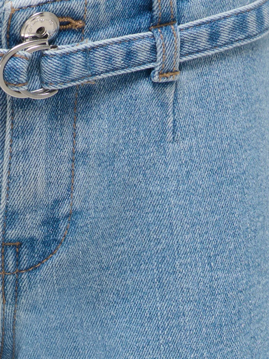 Широкие джинсы 'KOGFree' Only Girls, Blue Denim — фото 3
