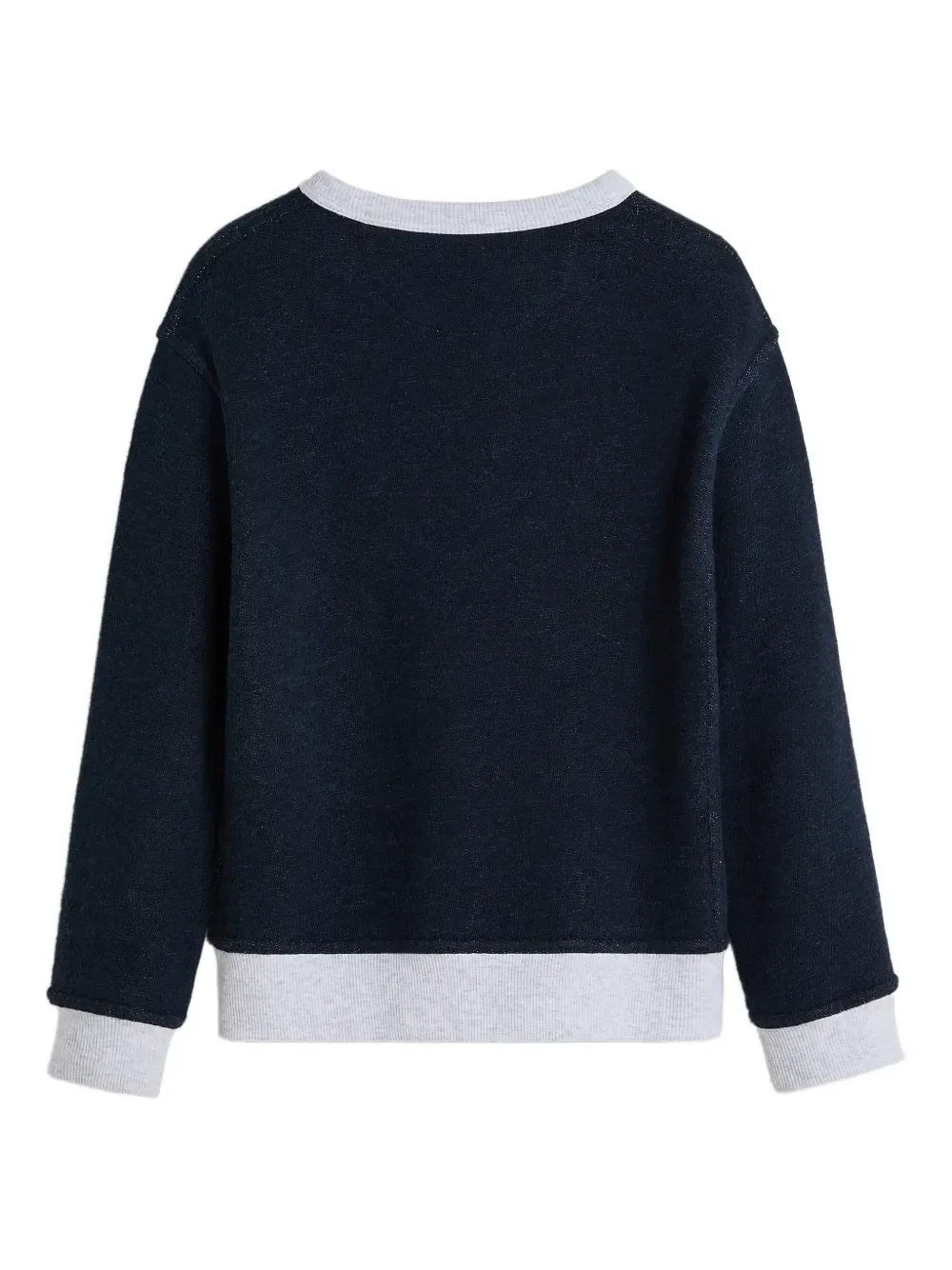 Толстовка с принтом Brunello Cucinelli Kids, синий — фото 2