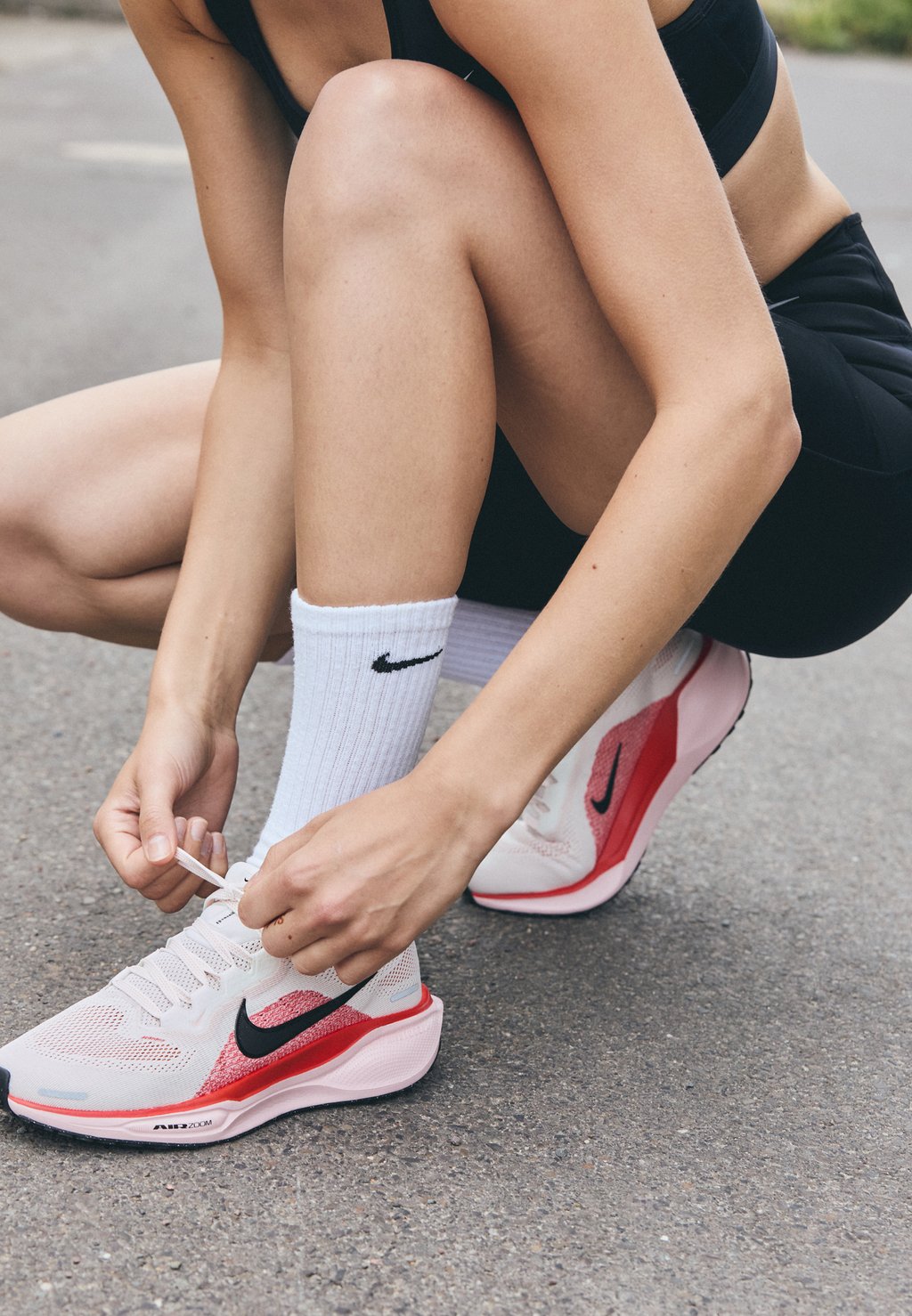 Кроссовки для бега AIR ZOOM PEGASUS 41 Nike Performance, белый