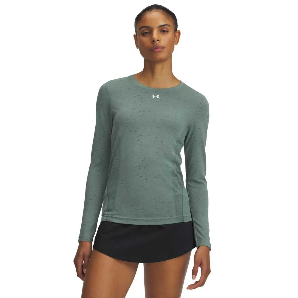 

Лонгслив Under Armour Vanish Loose Seamless, зеленый
