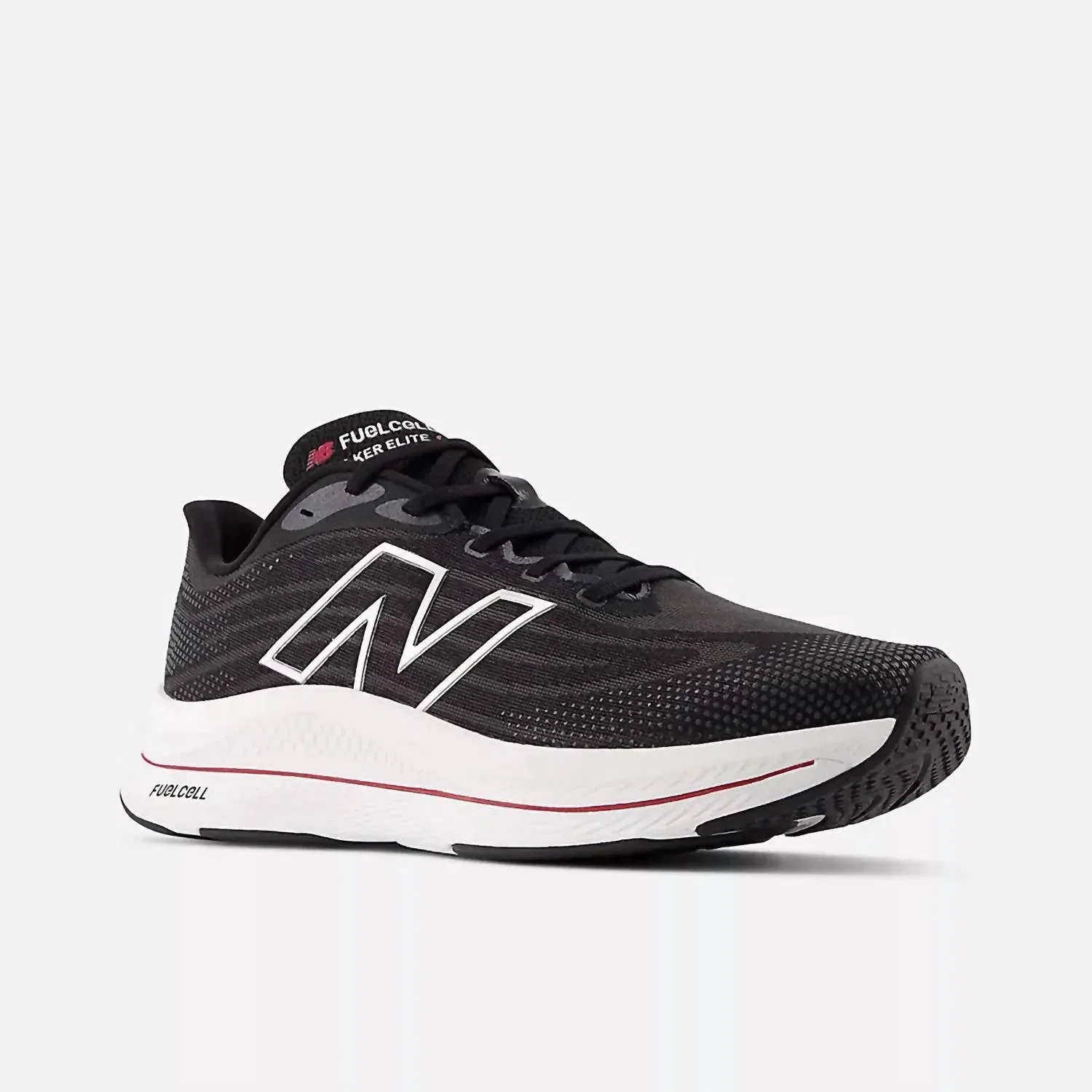 New Balance Мужские кроссовки Mwwkelb1 черно-красного цвета — фото 2