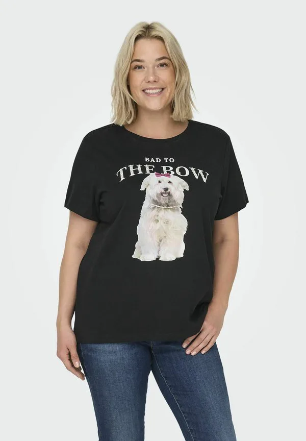 

Футболка geschnitten rundhals с принтом на танке Only Carmakoma, Black, Черный, Футболка geschnitten rundhals с принтом на танке Only Carmakoma, Black