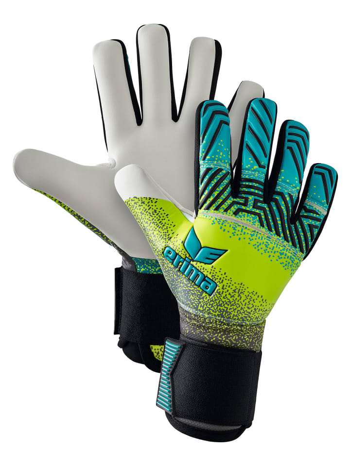 

Erima Вратарские перчатки Flex Rd Robusto, цвет пепельно-салатовый/черный