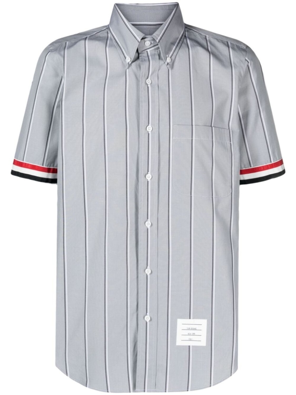 

Thom Browne рубашка в полоску, серый