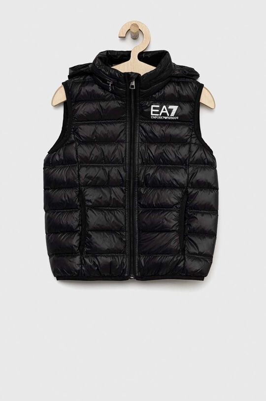 

Детский пуховик EA7 Emporio Armani, черный