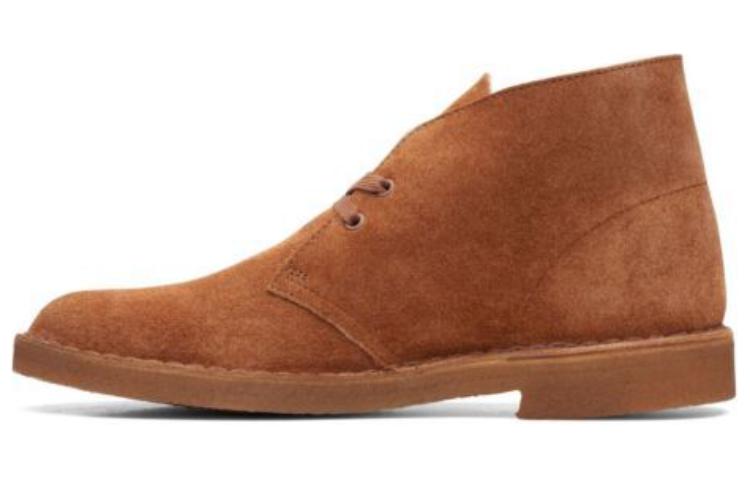 

Ботинки-пустынники Originals Ginger Hairy Suede Clarks, Brown