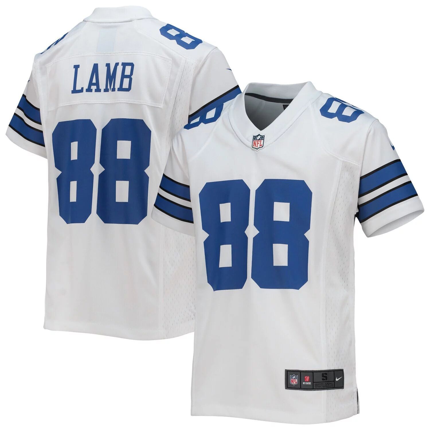 

Молодежный игровой трикотаж Nike CeeDee Lamb White Dallas Cowboys Nike