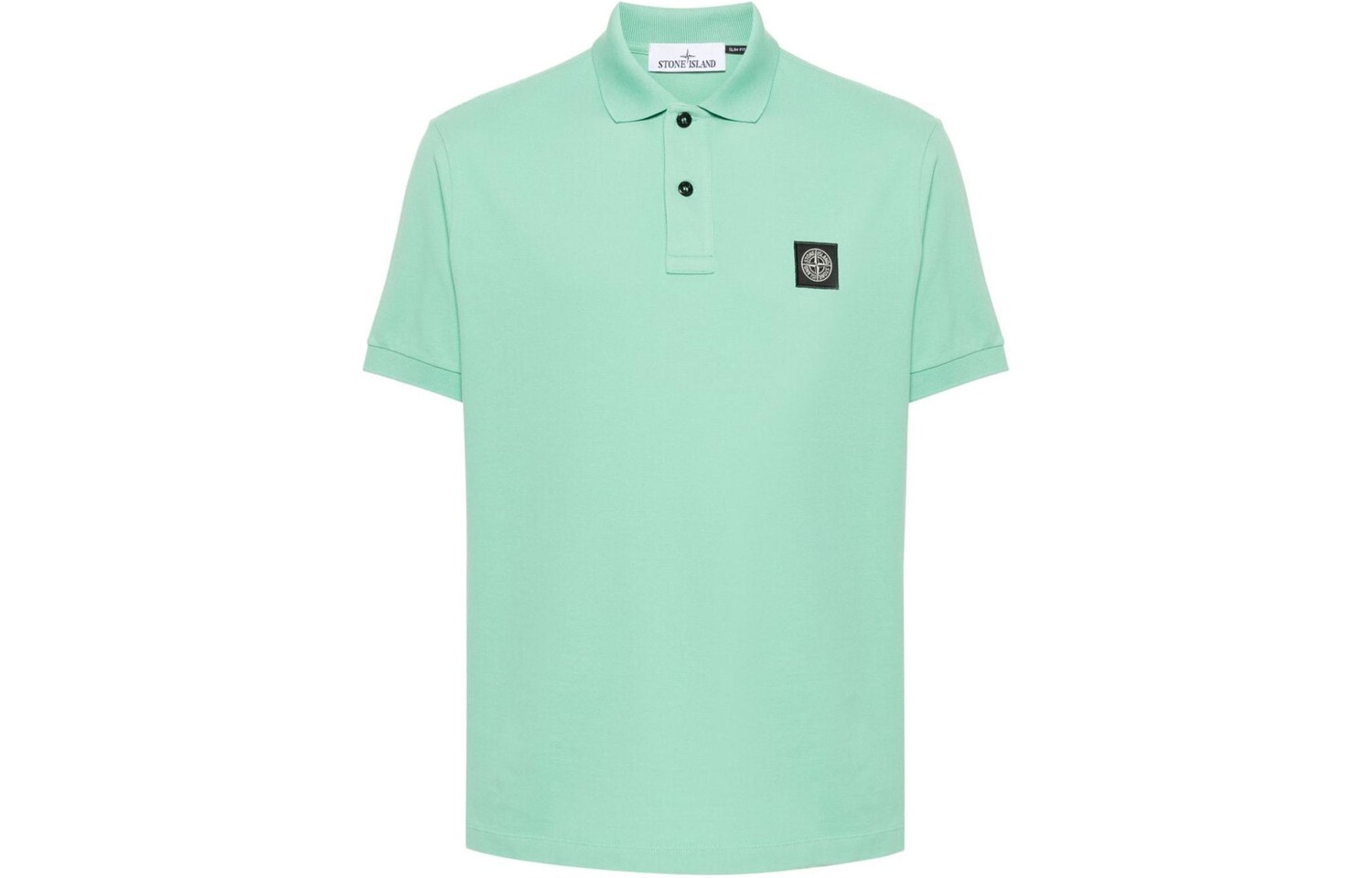 

Рубашка поло мужская зеленая Stone Island, зеленый