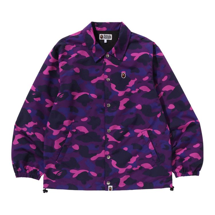 

Куртка BAPE Color Camo One Point Coach Jacket, Purple