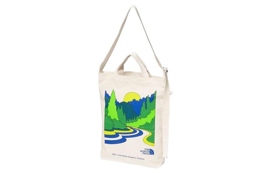 

Детская сумка через плечо THE NORTH FACE, Natural color spelling Yosemite bar print