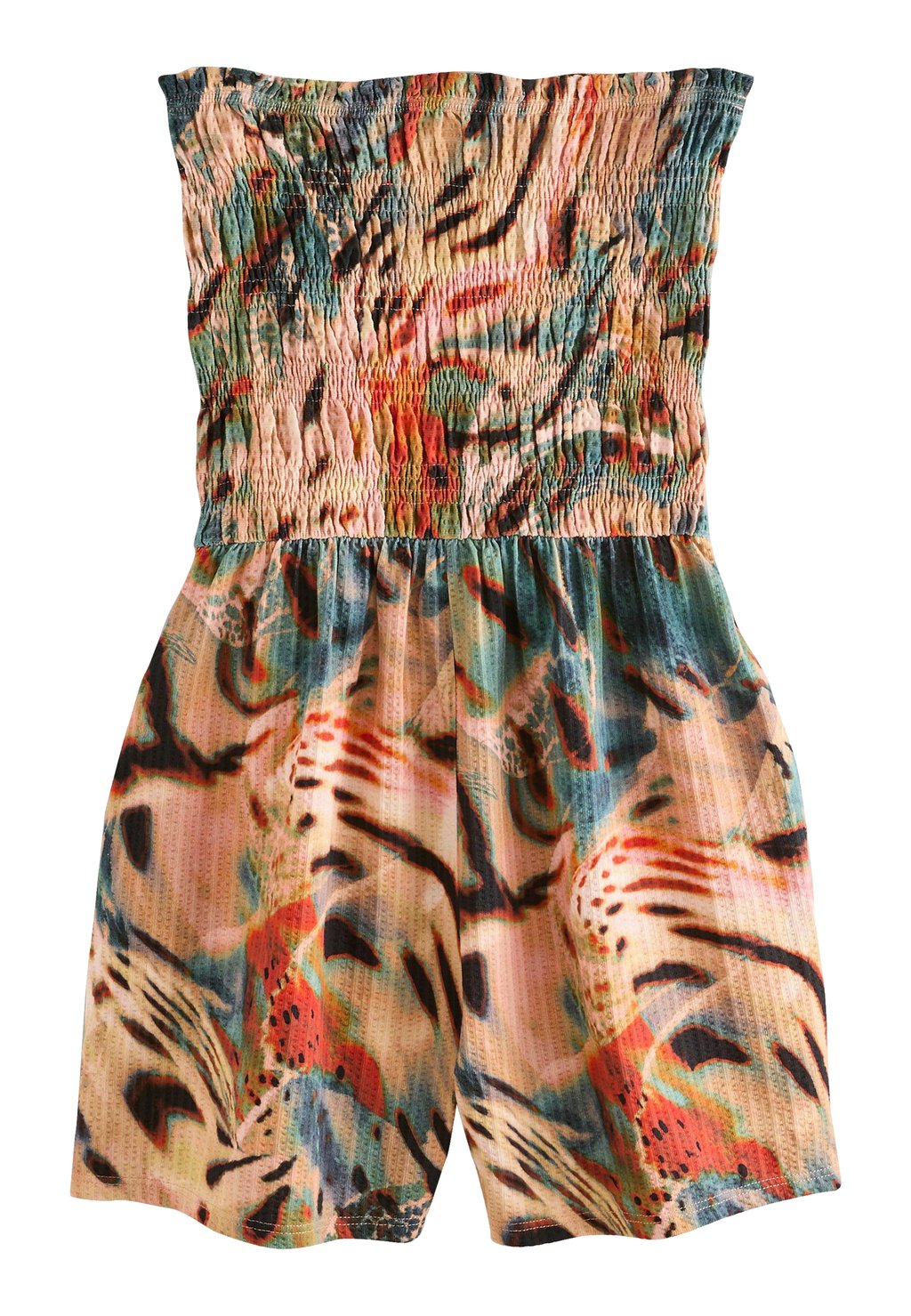 

Комбинезон BANDEAU SHIRRED PLAYSUIT - REGULAR FIT Next, мультиколор