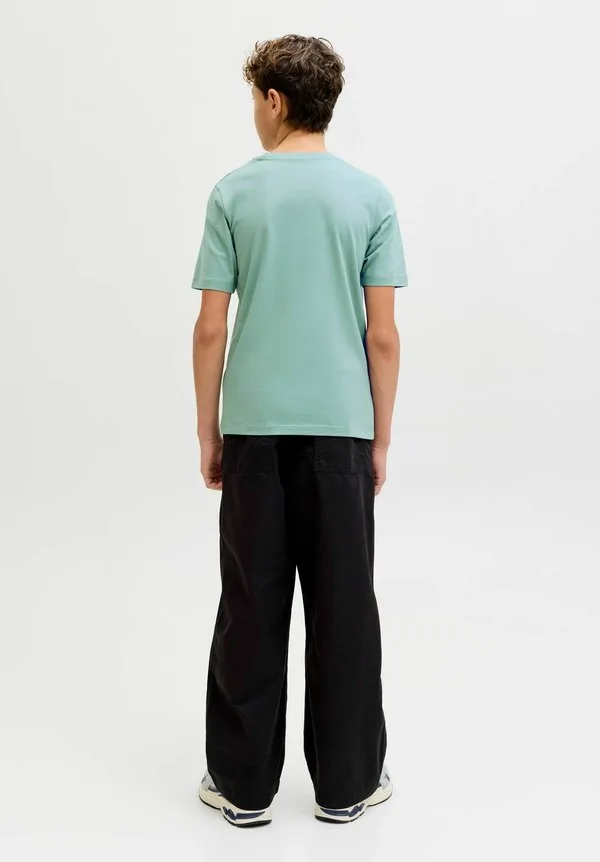 Детская футболка с принтом Jack & Jones Junior, Mineral Blue — фото 3