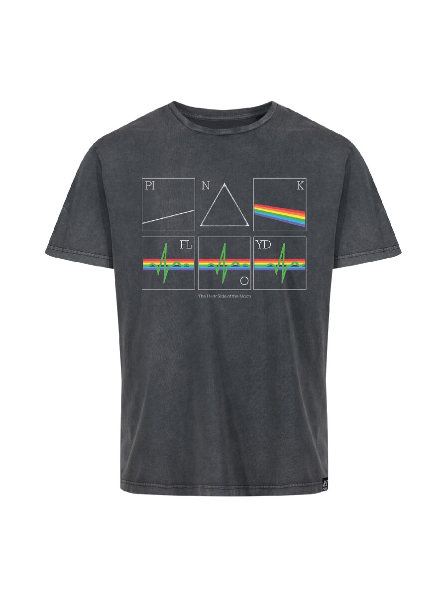 

Рубашка Recovered Pink Floyd Periodic Dark Side Of The Moon, серый