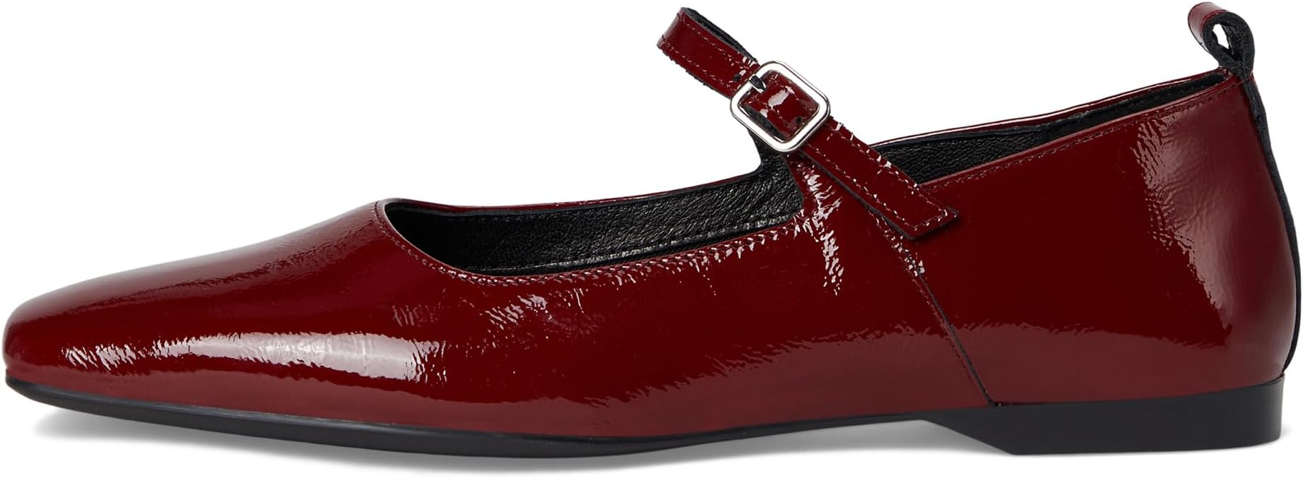 Балетки Vagabond Shoemakers Delia Patent Leather Mary Jane Flat, цвет Dark Red — фото 4