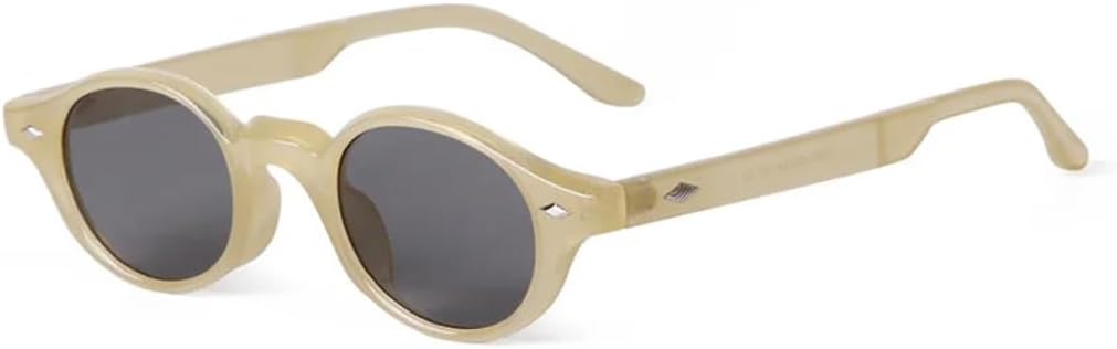 

Солнцезащитные очки с защитой UV400 | Маленькая оправа Rivet, цветные линзы | для женщин и мужчин, для занятий спортом на открытом воздухе и путешествий DSVIGF, C6 Yellow