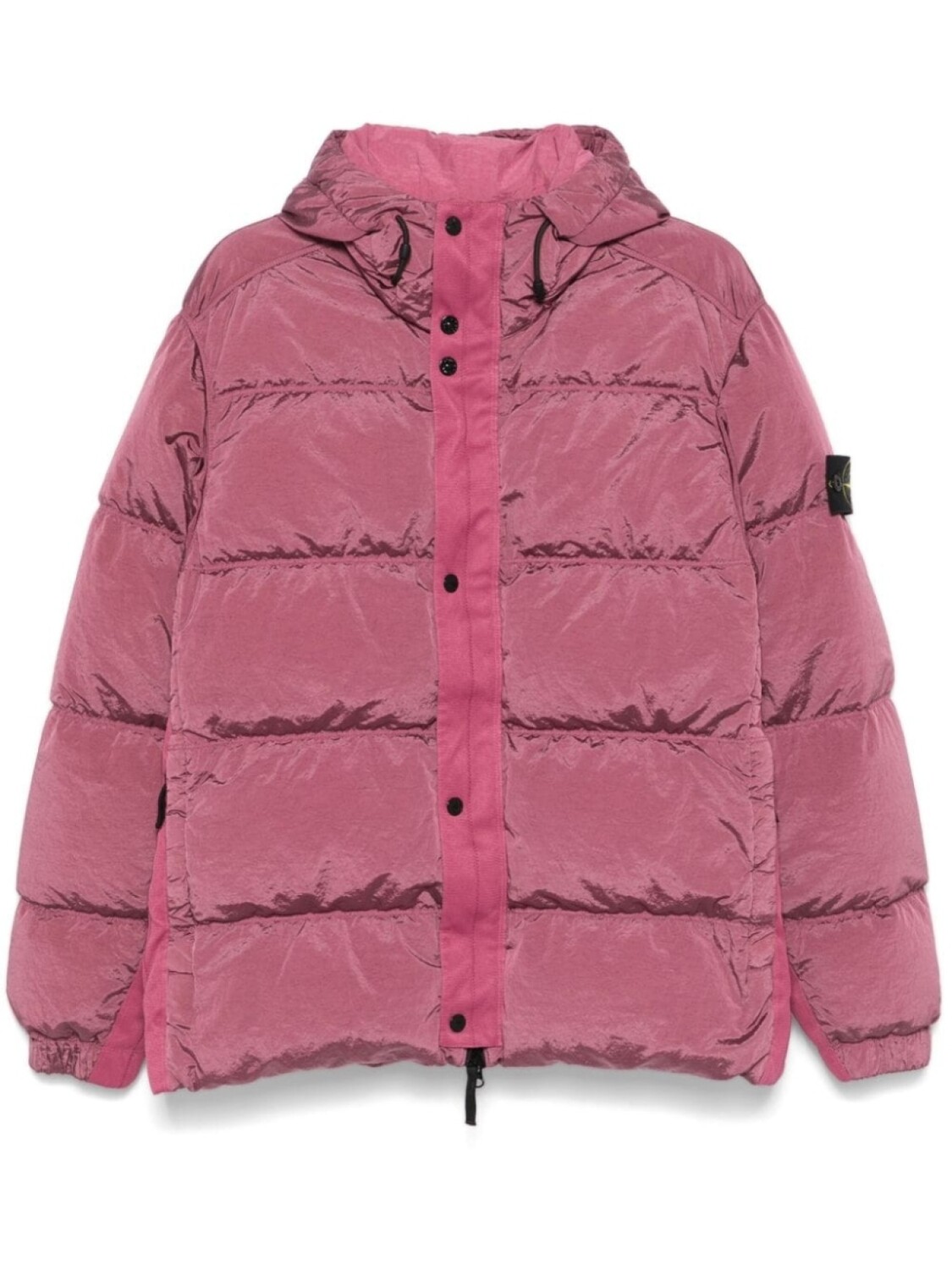 

Stone Island куртка с нашивкой Compass, красный