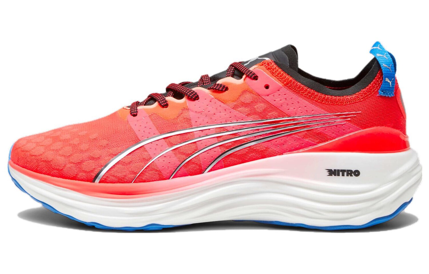 

Кроссовки Puma ForeverRun Nitro 'Fire Orchid Ultra Blue', красный