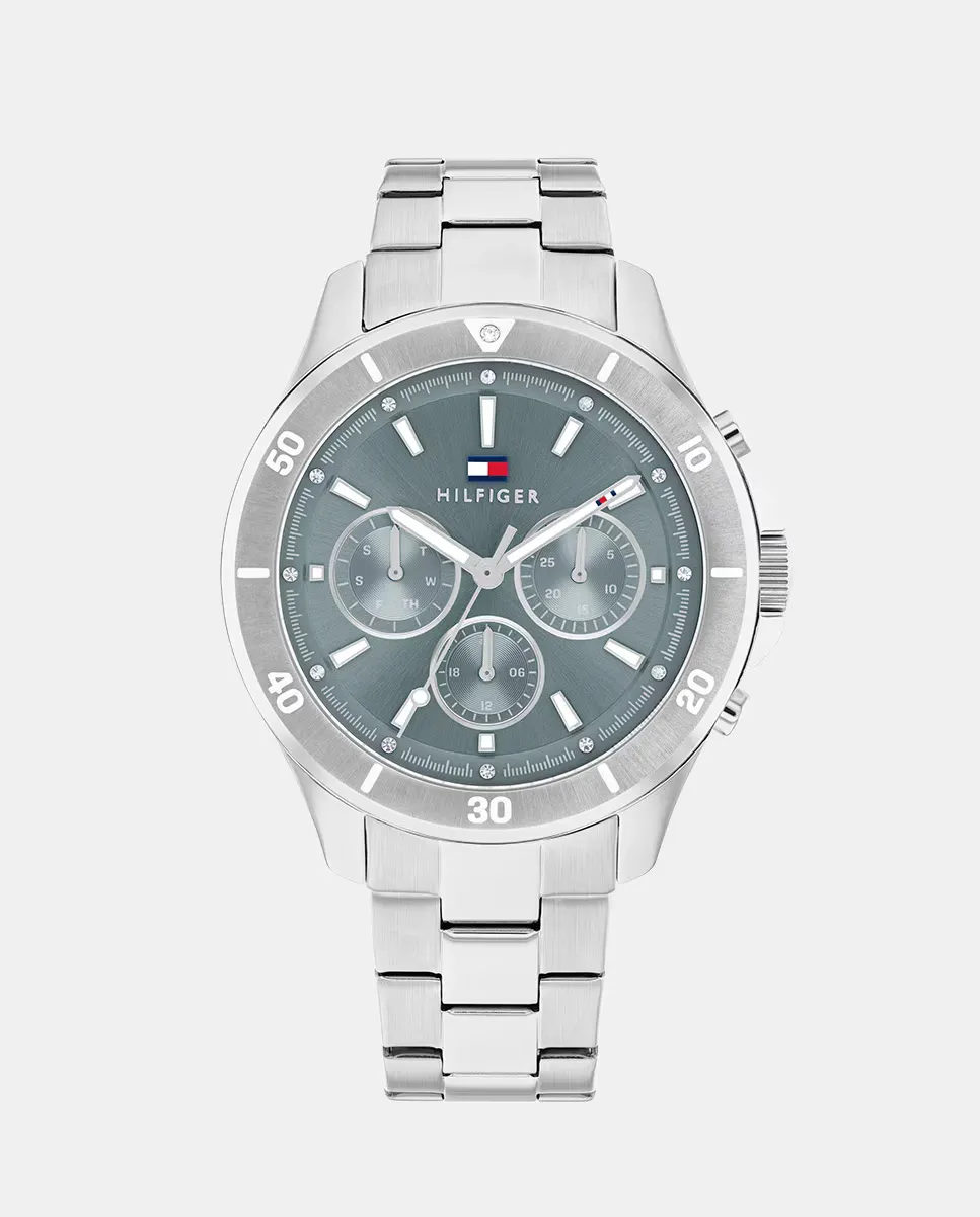 

Многофункциональные женские часы Aspen 1782638 из стали Tommy Hilfiger, серебряный