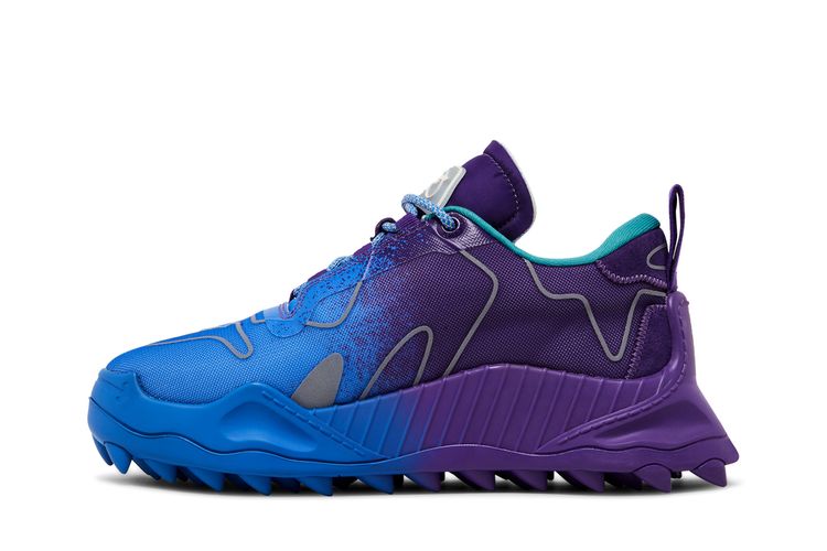Кроссовки Off-White ODSY-1000 'Purple Blue Spray Paint', фиолетовый — фото 3