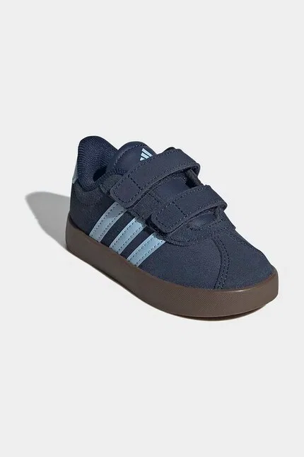 Кроссовки детские VL Court 3.0 Adidas, синий — фото 2
