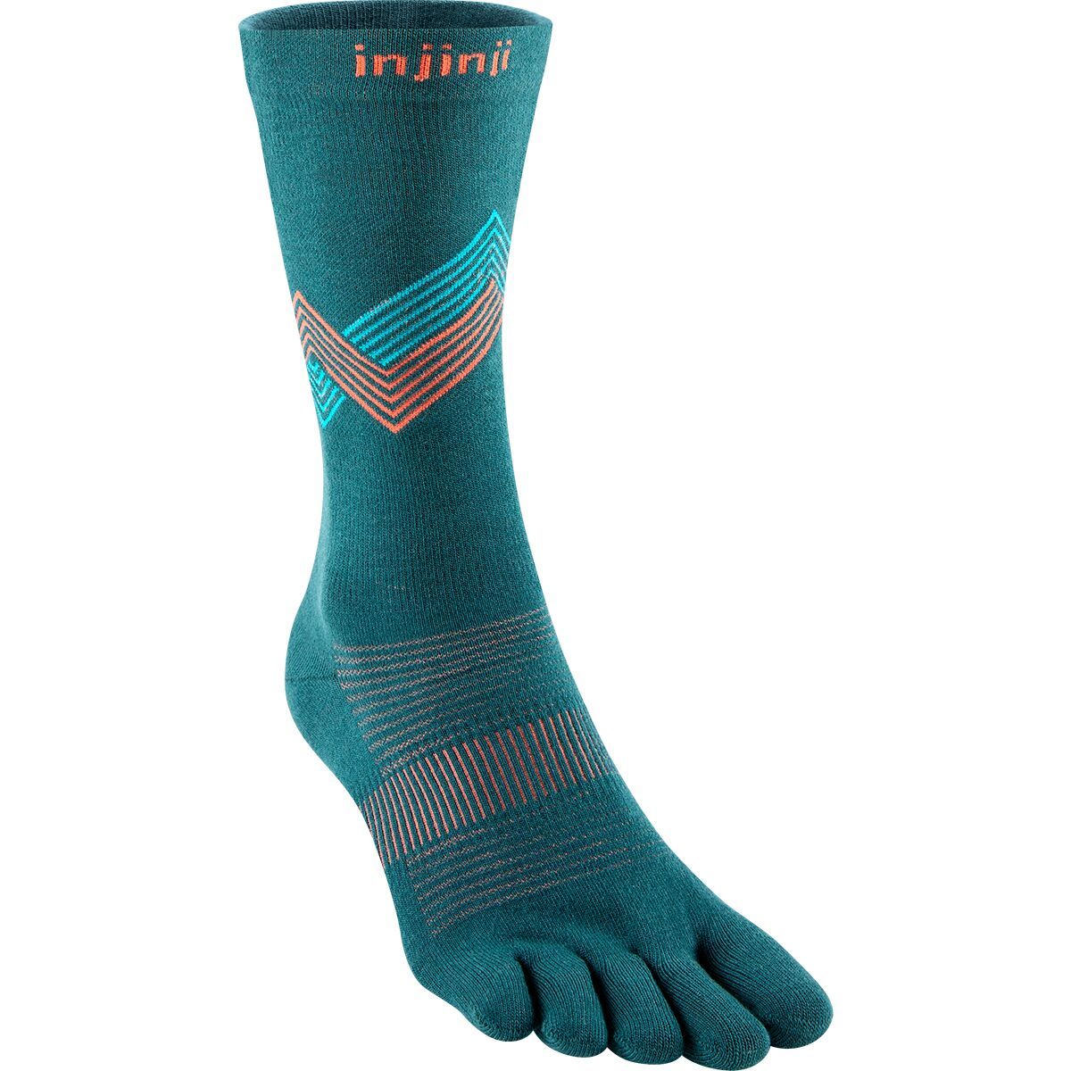 

Беговой легкий носок Injinji, цвет lagoon