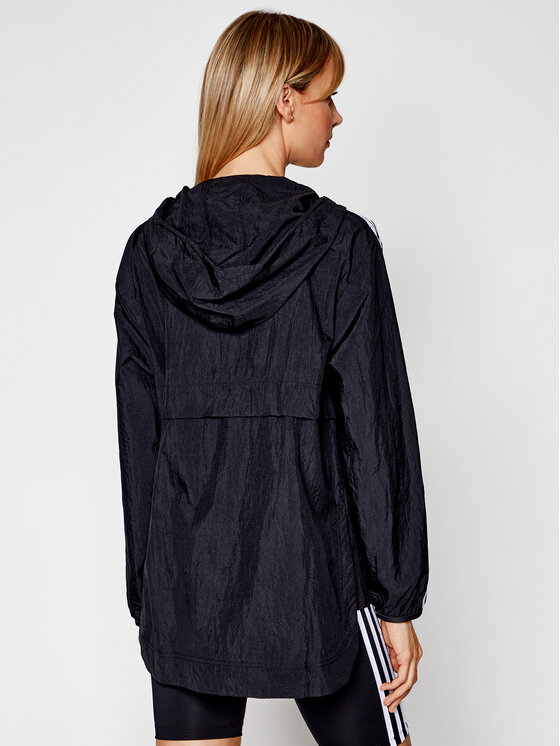 Ветровка loose fit Windbreaker GN2780 Adidas, черный — фото 3