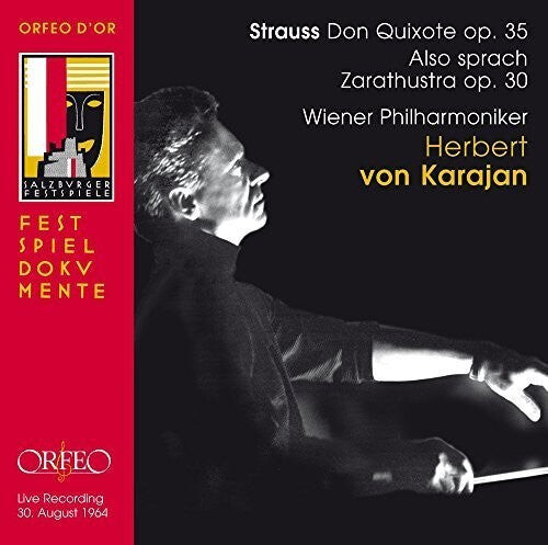 

CD диск Strauss / Streng / Vienna Philharmonic / Von Karaj: Don Quixote Op. 35 - Also Sprach Zarathustra Op. 3