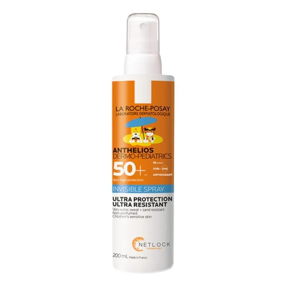 Прозрачный солнцезащитный спрей «Anthelios DP UVMune400 Kids» SPF 50+ 200 мл от La Roche Posay La Roche-Posay