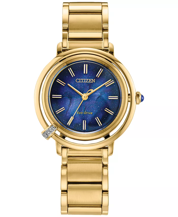 

Женские классические часы-браслет Arcly Light Gold-Tone из нержавеющей стали, 31,2 мм Citizen