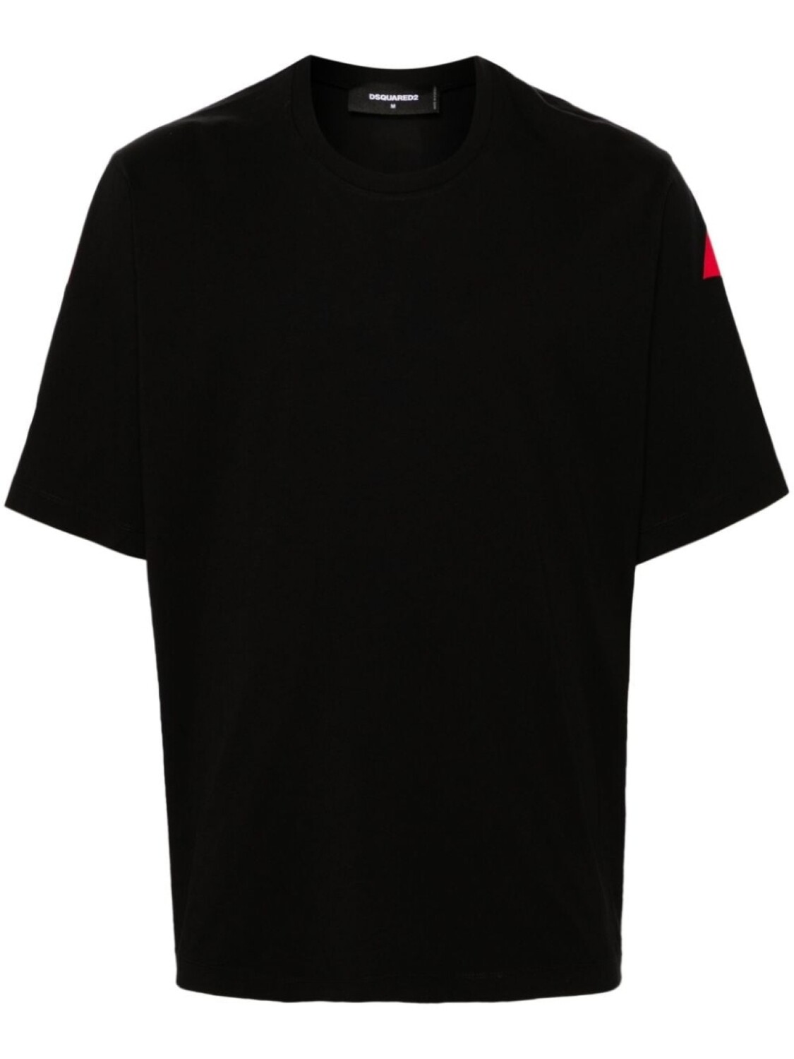 

Dsquared2 футболка из хлопка с логотипом, черный